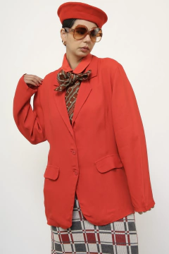 Imagem do Blazer vermelho levinho vintage