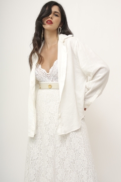 Camisa linho manga longa - loja online