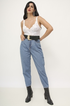 Calça jeans classica azul
