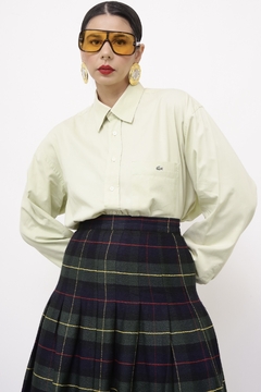 Camisa Lacoste verde vintage - comprar online