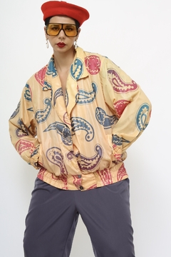 Jaqueta PVC color vintage - comprar online