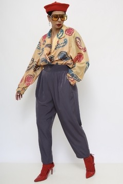 Jaqueta PVC color vintage - loja online