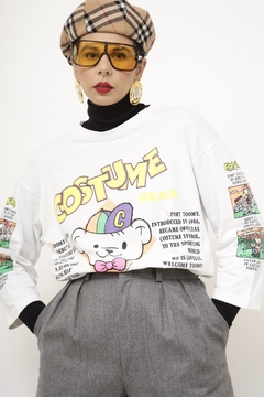 Camiseta COSTUME vintage estampa - Capichó Brechó