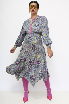 Conjunto estampado Blusa + Saia - Capichó Brechó