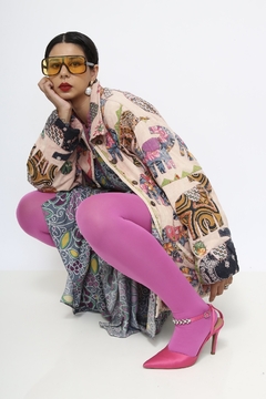 Jaqueta elefante vintage rosa