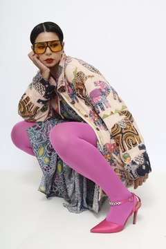 Jaqueta elefante vintage rosa - loja online