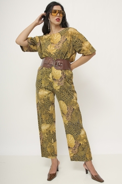 Conjunto estapado onça CALÇA + BLUSA - comprar online