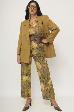 Blazer Pierre Cardin oliva vintage