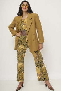 Blazer Pierre Cardin oliva vintage na internet
