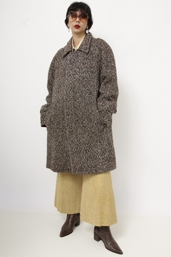 Casaco vintage Lã pesado forrado - loja online