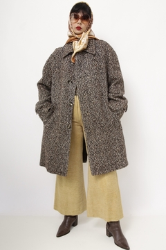 Casaco vintage Lã pesado forrado - comprar online