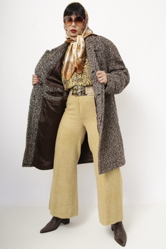 Casaco vintage Lã pesado forrado - comprar online
