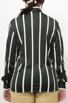 Camisa listras vintage C.G.C - Capichó Brechó