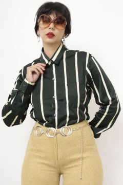 Camisa listras vintage C.G.C na internet