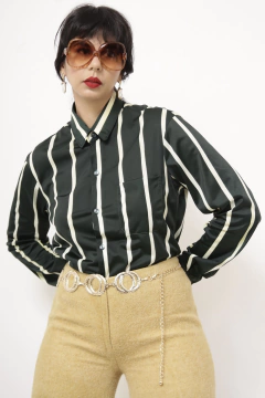 Camisa listras vintage C.G.C na internet