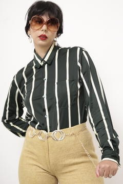 Camisa listras vintage C.G.C