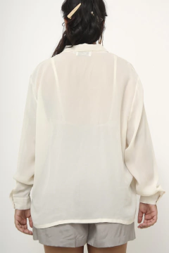 Camisa transparencia classica vintage - Capichó Brechó