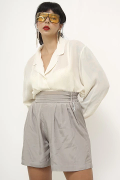 Camisa transparencia classica vintage