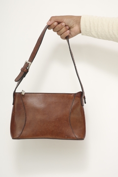 Bolsa Chenson marrom couro