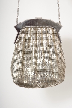 Bolsa malha de metal prata WHITING e DAVIS CO.BAGS - comprar online