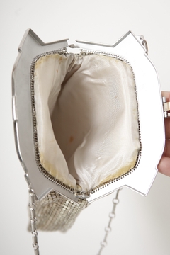 Bolsa malha de metal prata WHITING e DAVIS CO.BAGS - loja online