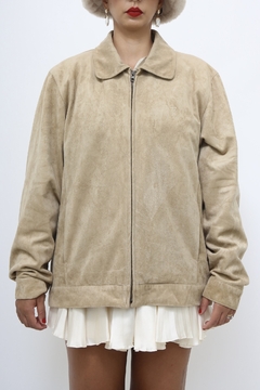 Jaqueta bomber aveludada vintage na internet