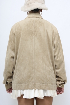 Jaqueta bomber aveludada vintage - comprar online