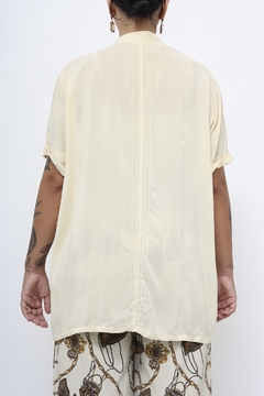 Camisa 100% seda vintage - loja online
