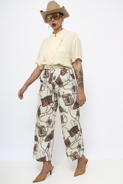 Imagem do Calça estampa celaria western vintage