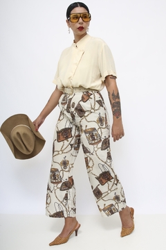 Camisa 100% seda vintage - comprar online