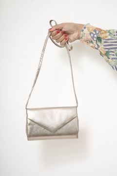 Bolsa prata festa vintage