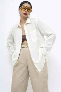 Camisa classica manga longa vintage