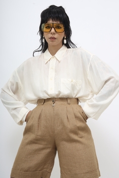 Camisa 100% seda classica - comprar online