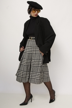 Blazer preto forrado classico - loja online