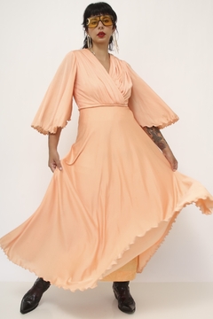 Camisola laranja pregas ampla chic
