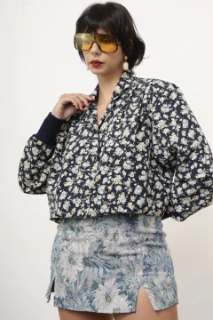 Camisa flores pala vintage - Capichó Brechó