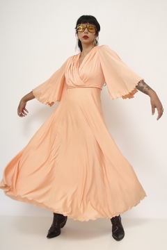 Camisola laranja pregas ampla chic - comprar online