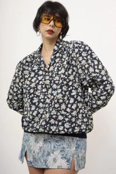 Imagem do Camisa flores pala vintage