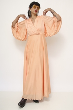 Camisola laranja pregas ampla chic - comprar online
