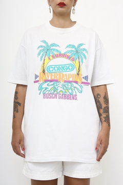 Camiseta estampa congo vintage - comprar online