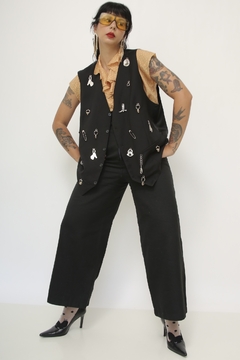 Maxi colete pingente WESTERN VINTAGE na internet