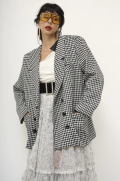 Blazer xadrez vintage classico - comprar online