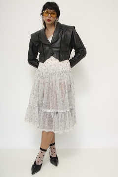 Imagem do jaqueta couro cropped preto