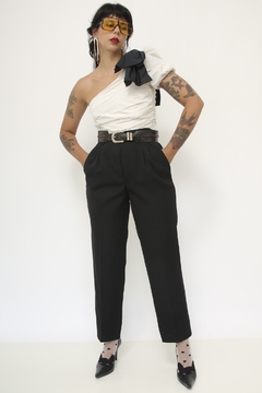 Calça preta classica alfaiataria - comprar online