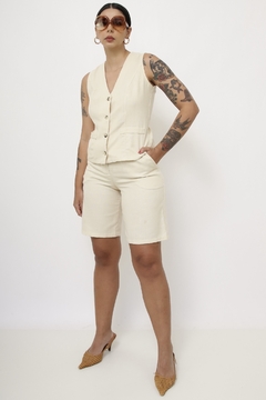 Conjunto COLETE + BERMUDA alfataria - comprar online