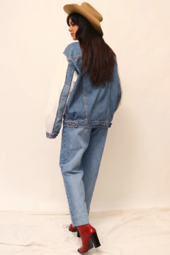 Imagem do Jaqueta jeans bicolor NICOBOBO