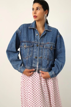 Imagem do Jaqueta jeans cropped cowboy vintage