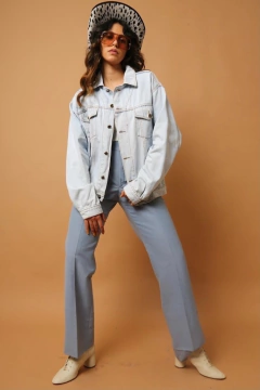 jaqueta jeans HARD ROCK replica vintage