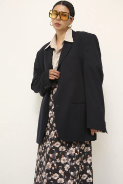 Blazer azul marinho classico PIERRE CARDIN - loja online