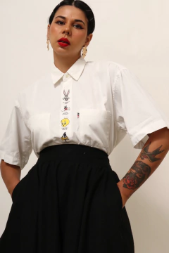 Camisa LOONEY TOONES vintage - Capichó Brechó